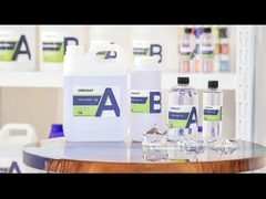 목제 예술 작품 강 표 깊이인며 퍼부은 UV 반대자를 위한 수정같이 빛나는 테이블 표면 에폭시 수지