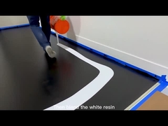 주거 금속성 에폭시 플로어 코팅은 3가지 차원적인 효과를 발생시킵니다