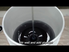 고 광은 유지와 배리어 프리를 코팅하는 금속성 에폭시 바닥을 완성합니다