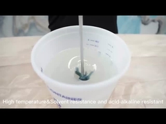 사무실 소매에서 사용된 상업적 에폭시 플레이크 플로어 코팅은 주차장을 저장합니다