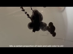 빨리 깊게 병을 고치는 TDS는 테이블 탑 주방용 조리대 강 테이블 우즈를 위한 에폭시 수지를 퍼붓습니다