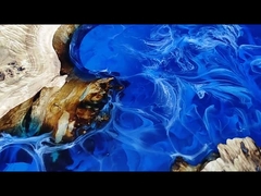 강 표를 위한 명백한 공예 기술 수지 2/1 에폭시 주물형 수지