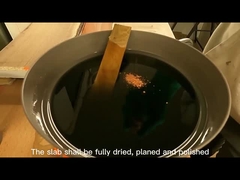 브러쉬 워터 맑은 깊은 투어 에포시  رز인 BPA 무료 높은 광택 나무 테이블