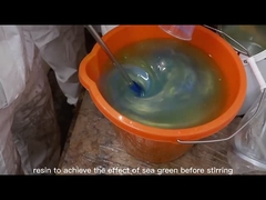 목재 맑은 주름 에포시 樹脂 열 저항성 자외선 저항성 樹脂 낮은 엑소 열