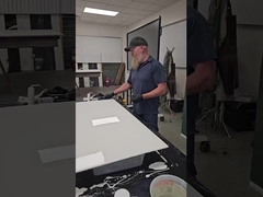 테이블 톱 에포크시 의 결정성 투명성