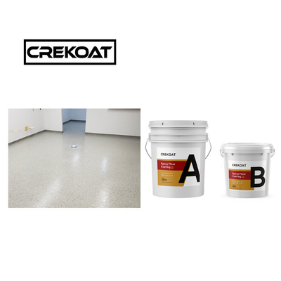 2무게에 따라 Epoxy 樹脂 바닥 코팅 벗겨지지 않는 Epoxy Multi Flake 코팅