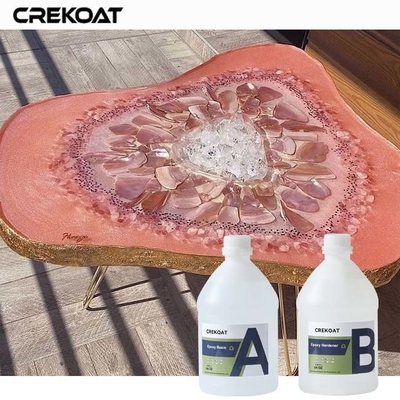 흠없는 표면 맑은 테이블 톱 에포시 DIY 애호가들을 위해 혼합하고 적용하기 쉬운