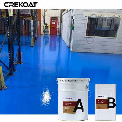Customizable Color Epoxy Floor Coating with 5:1 Mix Ratio and 12 Months Shelf Life for Industrial Use